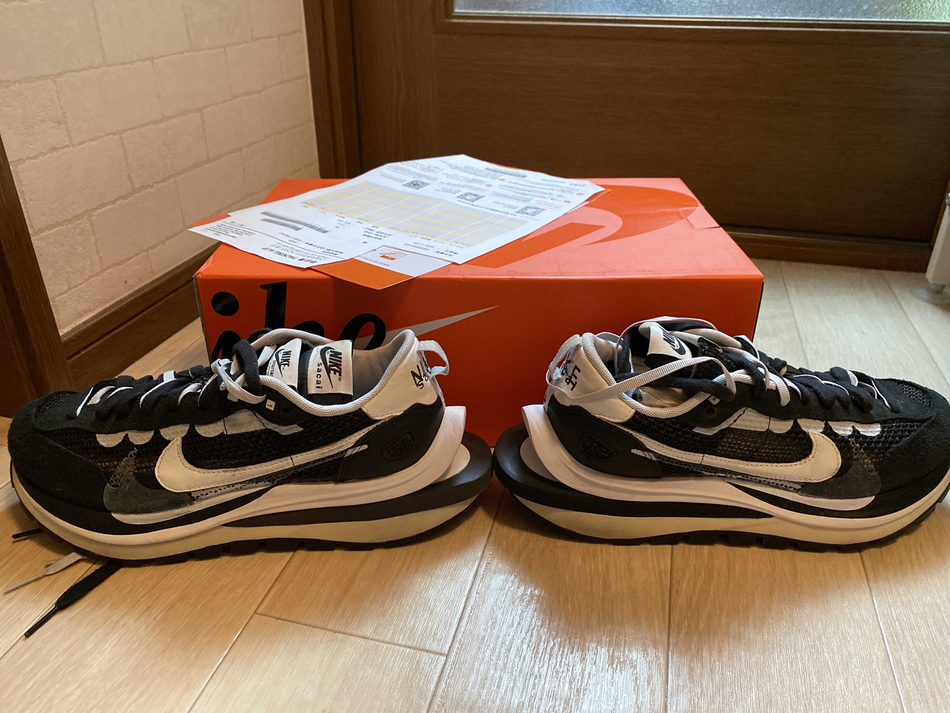 sacai × Nike Vapor Waffle "Black and White"