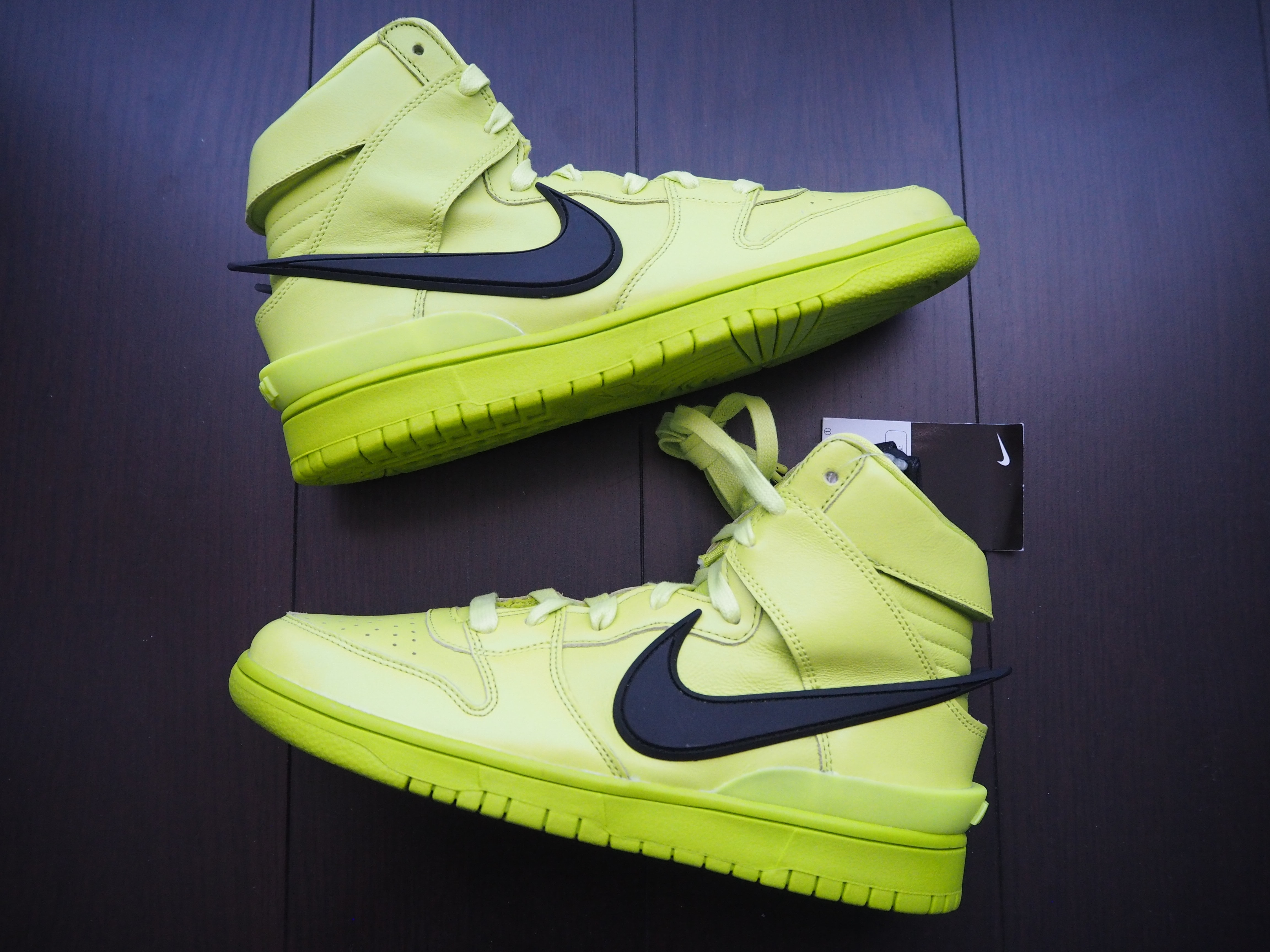 アンブッシュ × ナイキ ダンク ハイ "フラッシュライム"