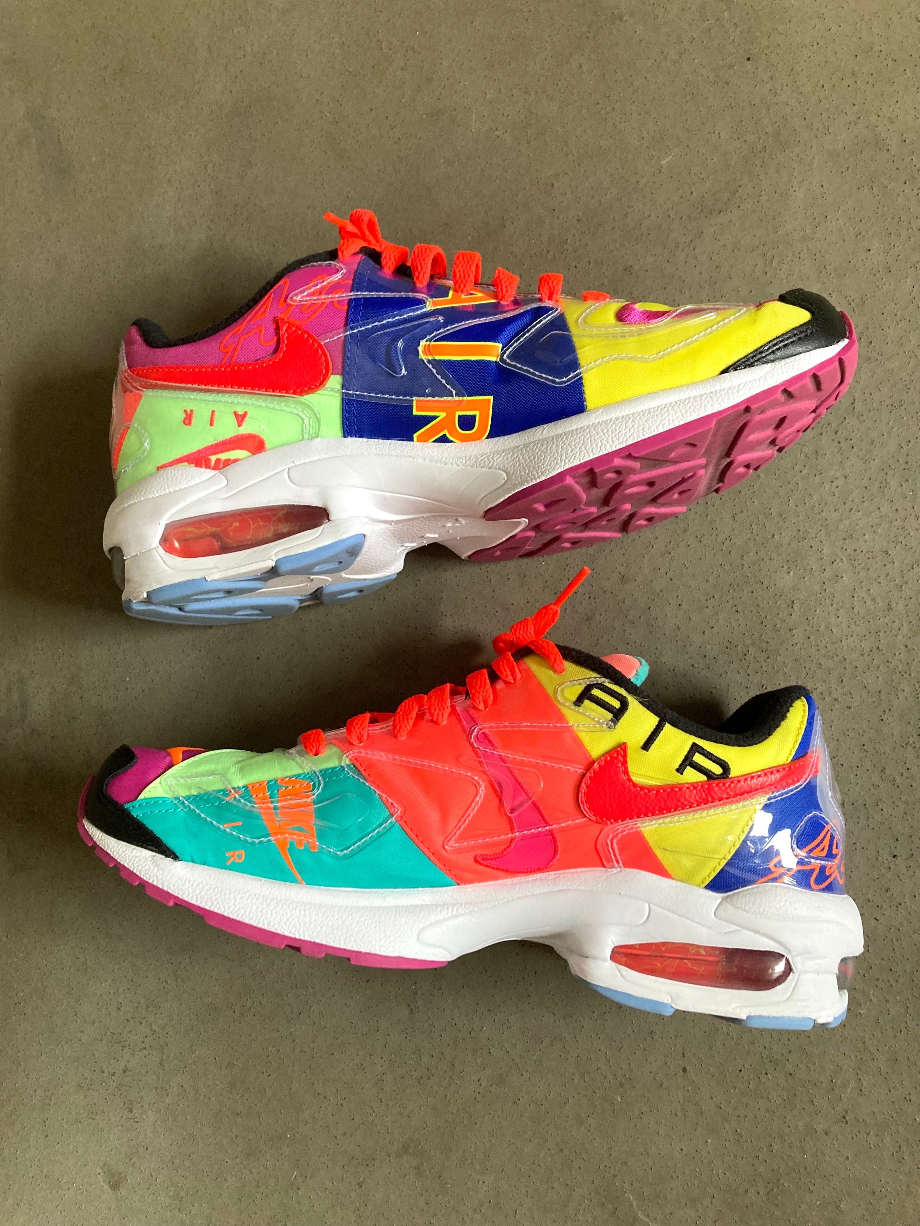 atmos × Nike Air Max 2 Light "Multi" (BV7406-001/CJ6200-001)