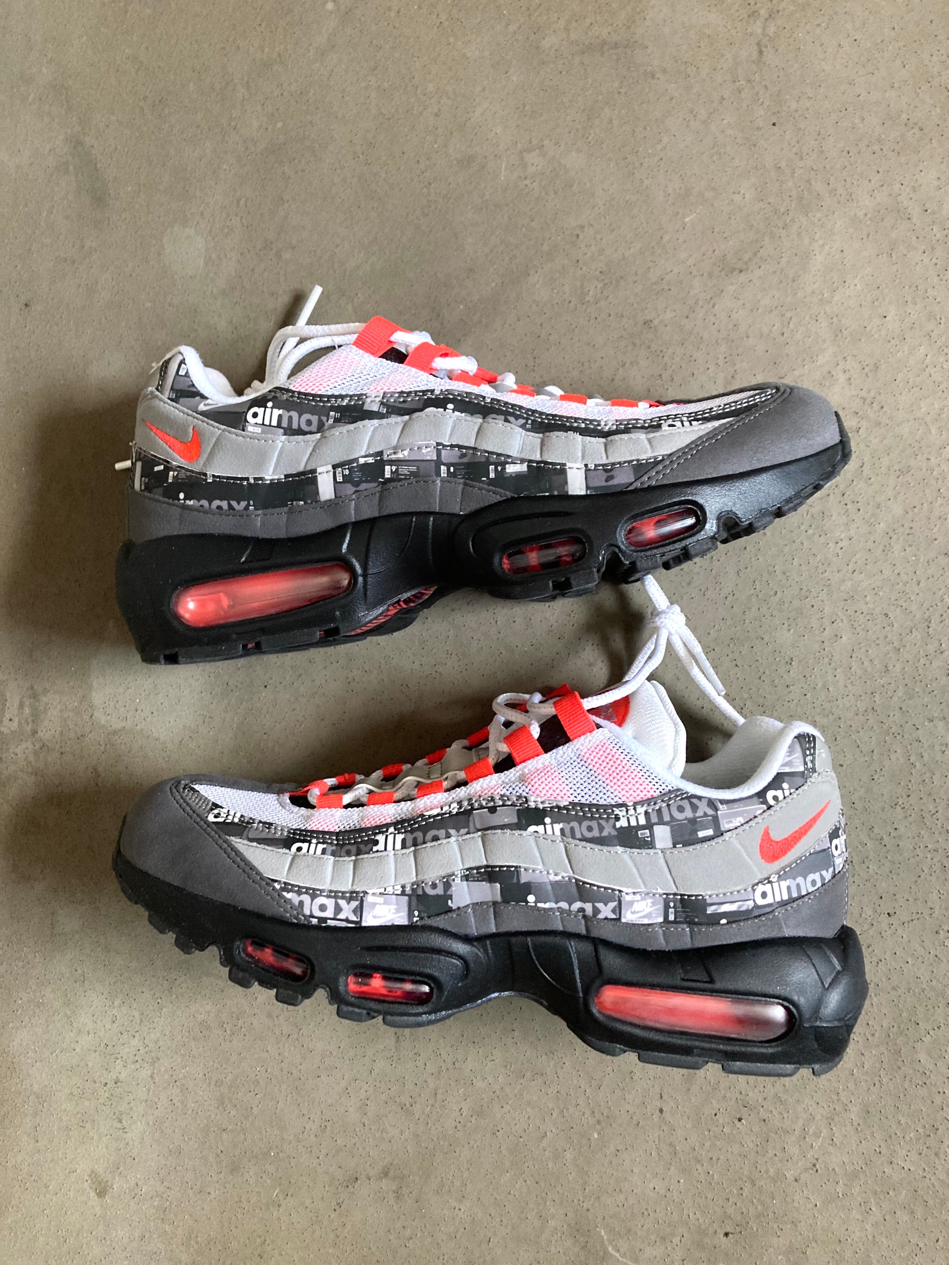 atmos × Nike Air Max 95 "Red We Love Nike"