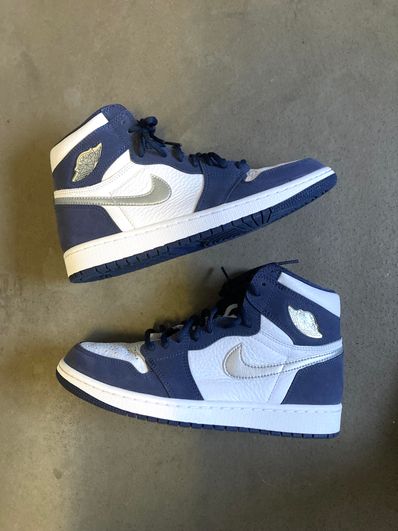 Nike Air Jordan 1 High OG CO.JP "White/Midnight Navy" (2020)(ブリーフケースなし)