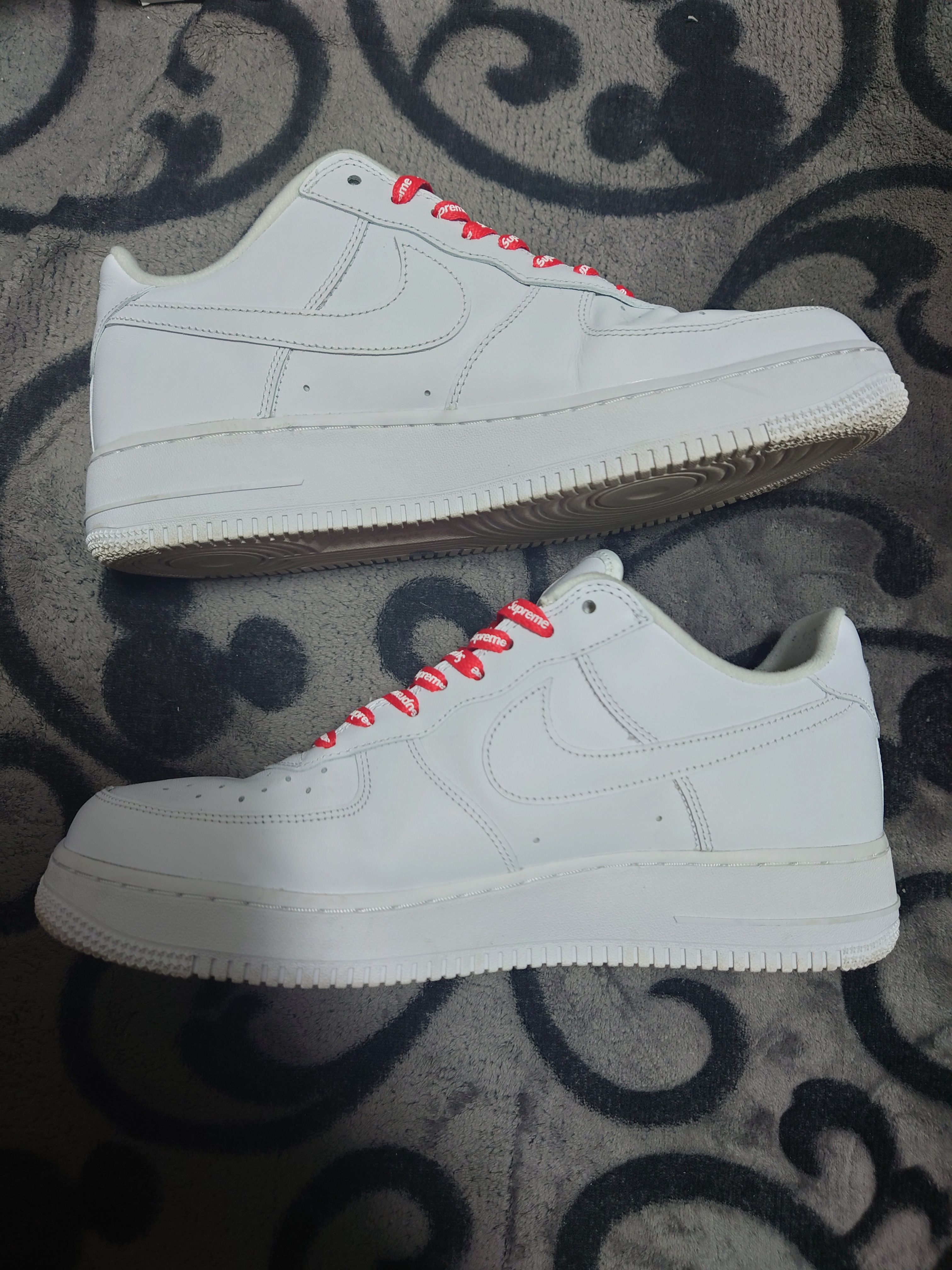 Supreme × Nike Air Force 1 Low "White"