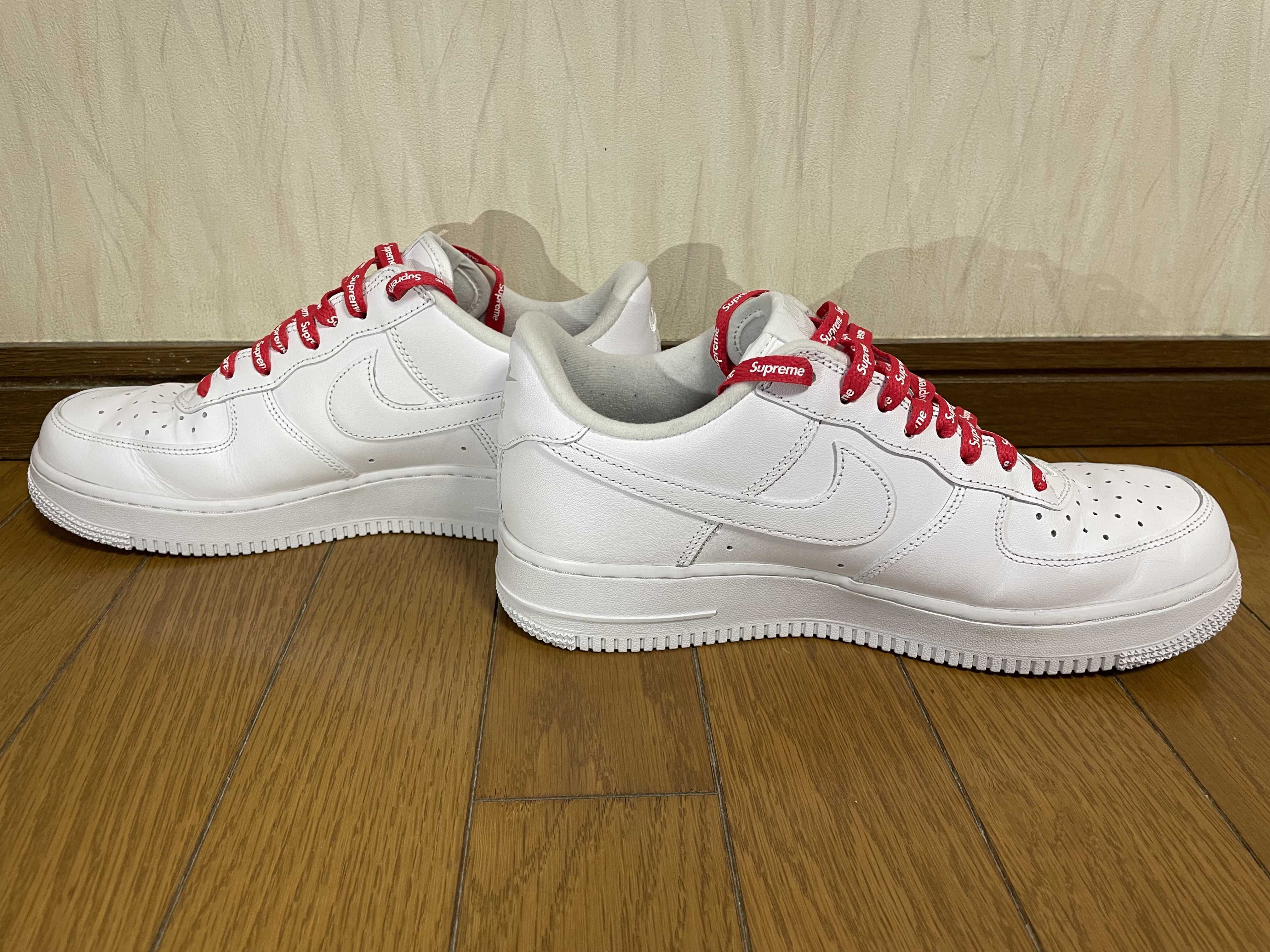 Supreme × Nike Air Force 1 Low "White"
