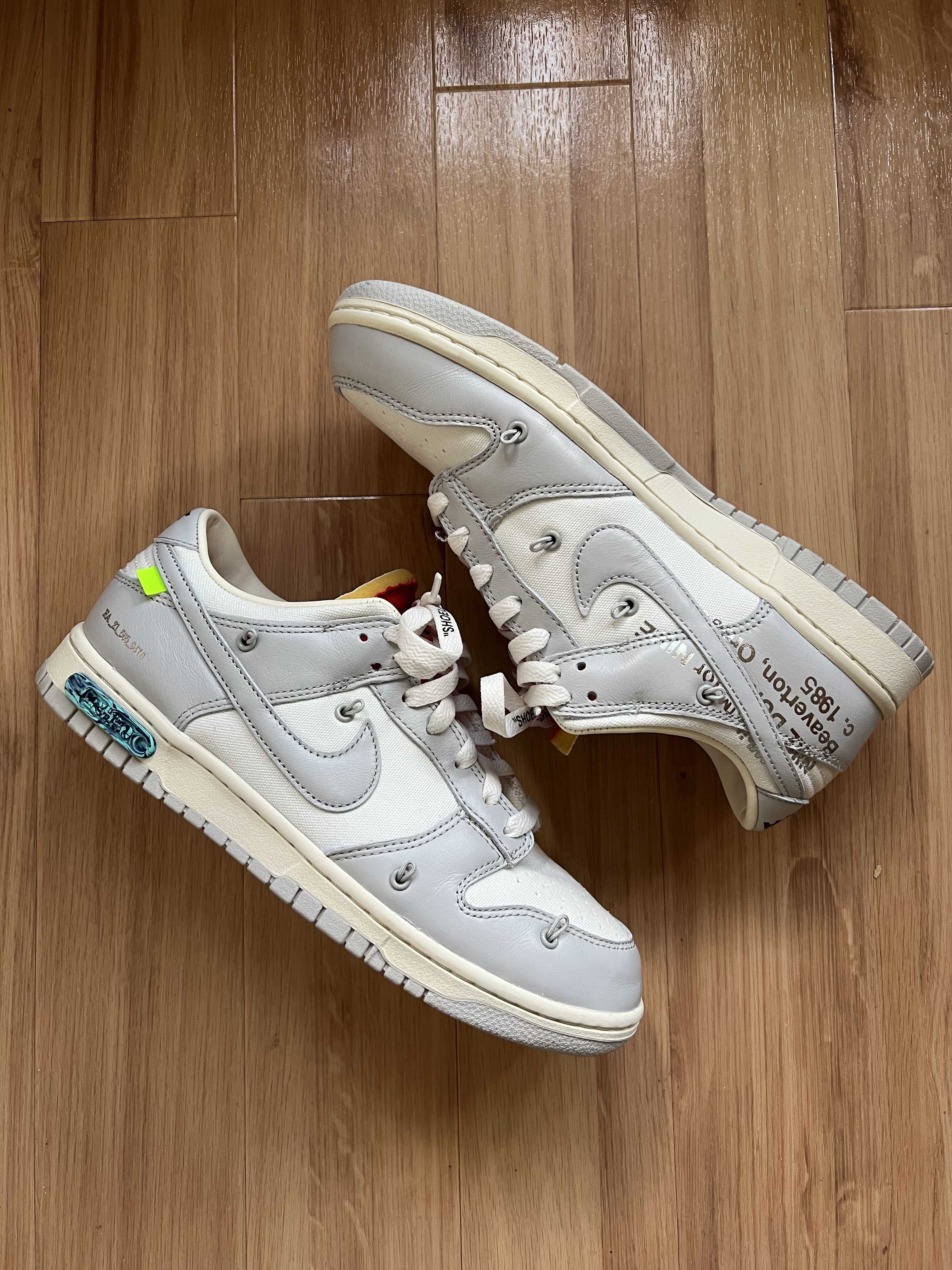 Off-White × Nike Dunk Low 1 of 50 "Lot.45"