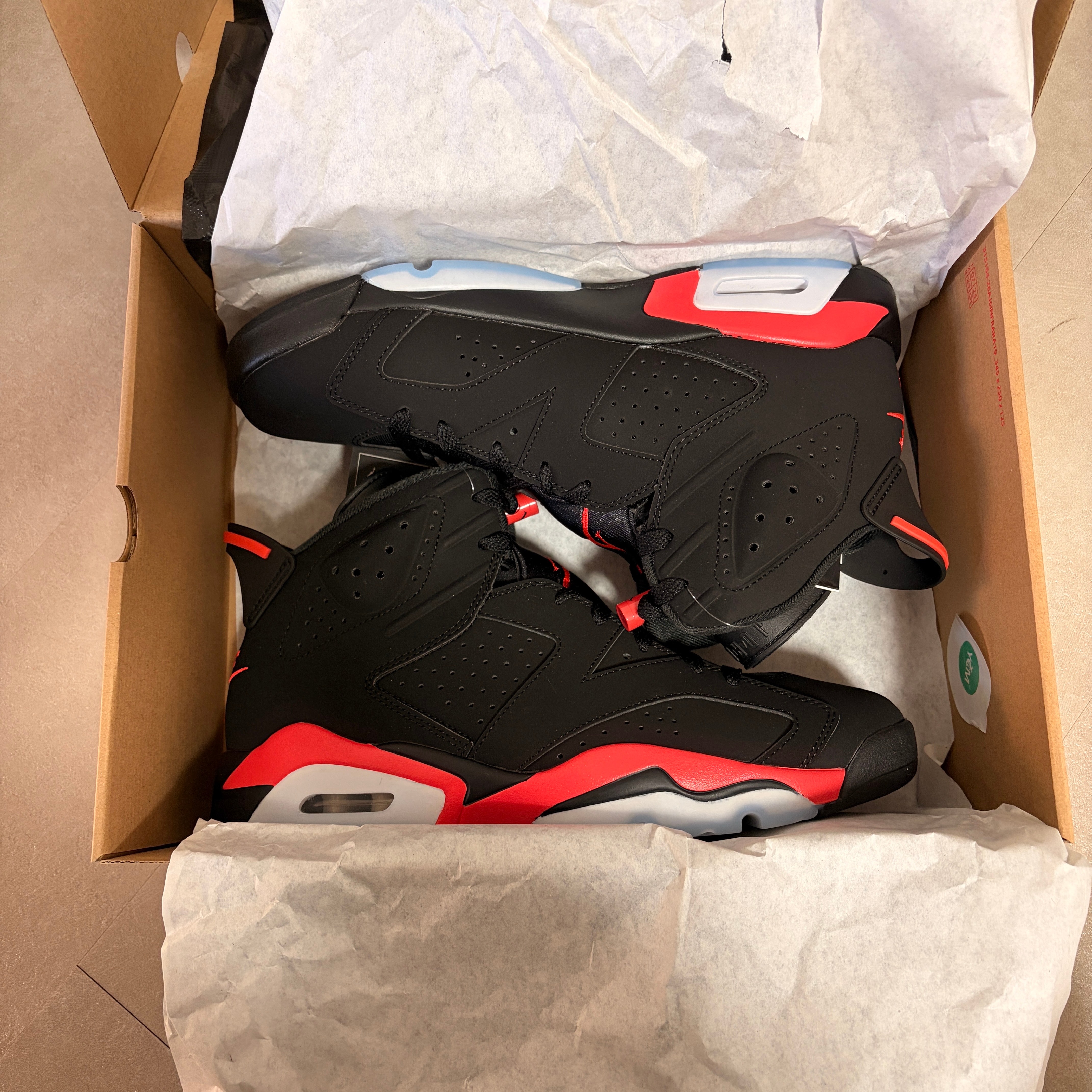 Nike Air Jordan 6 Retro "Infrared Salesman"