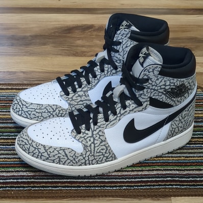 Nike Air Jordan 1 High OG "White Cement/Safari"