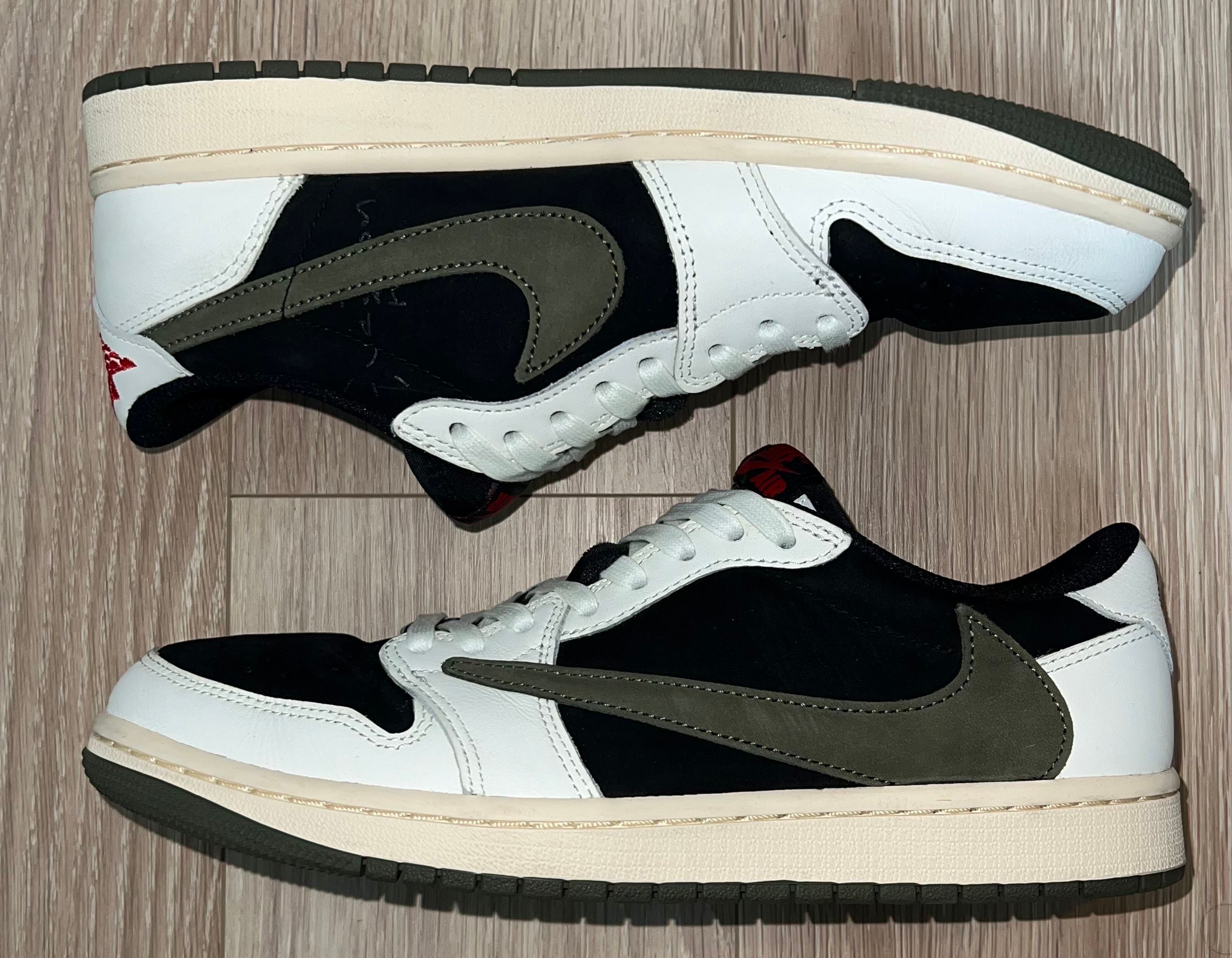 Travis Scott × Nike Women's Air Jordan 1 Low OG "Medium Olive"