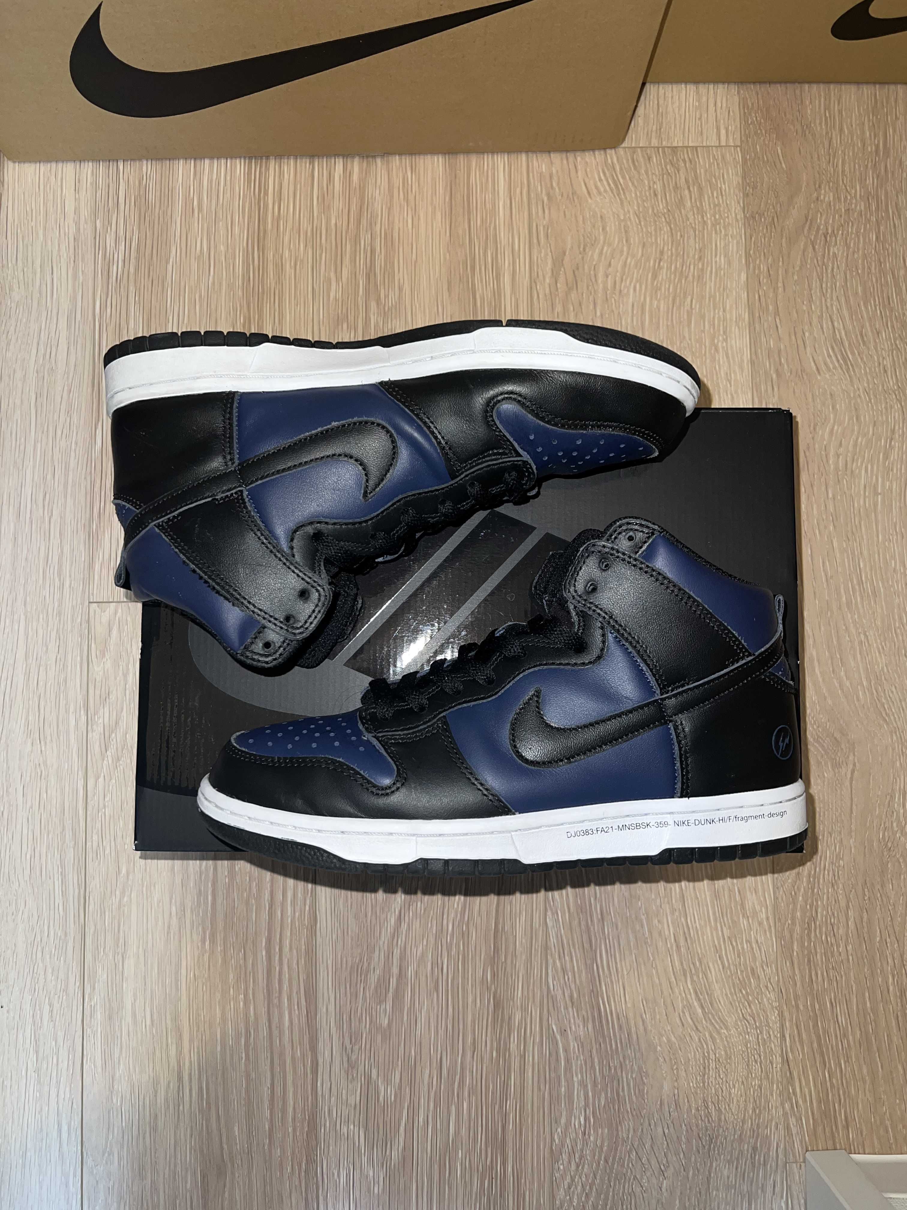 Fragment × Nike Dunk High "Tokyo"