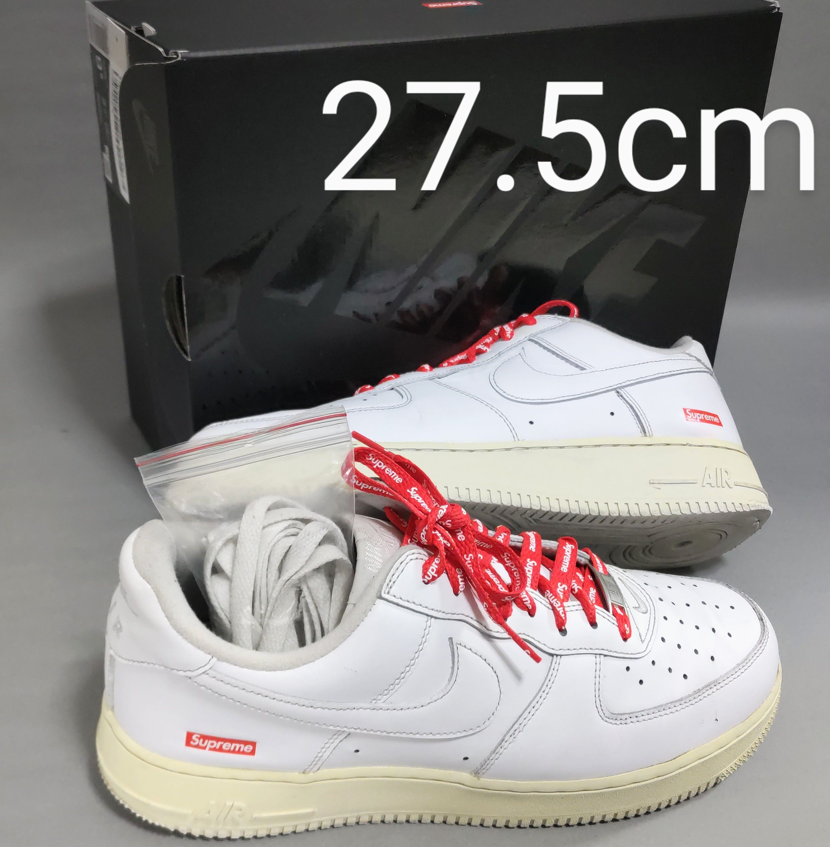 Supreme × Nike Air Force 1 Low "White"