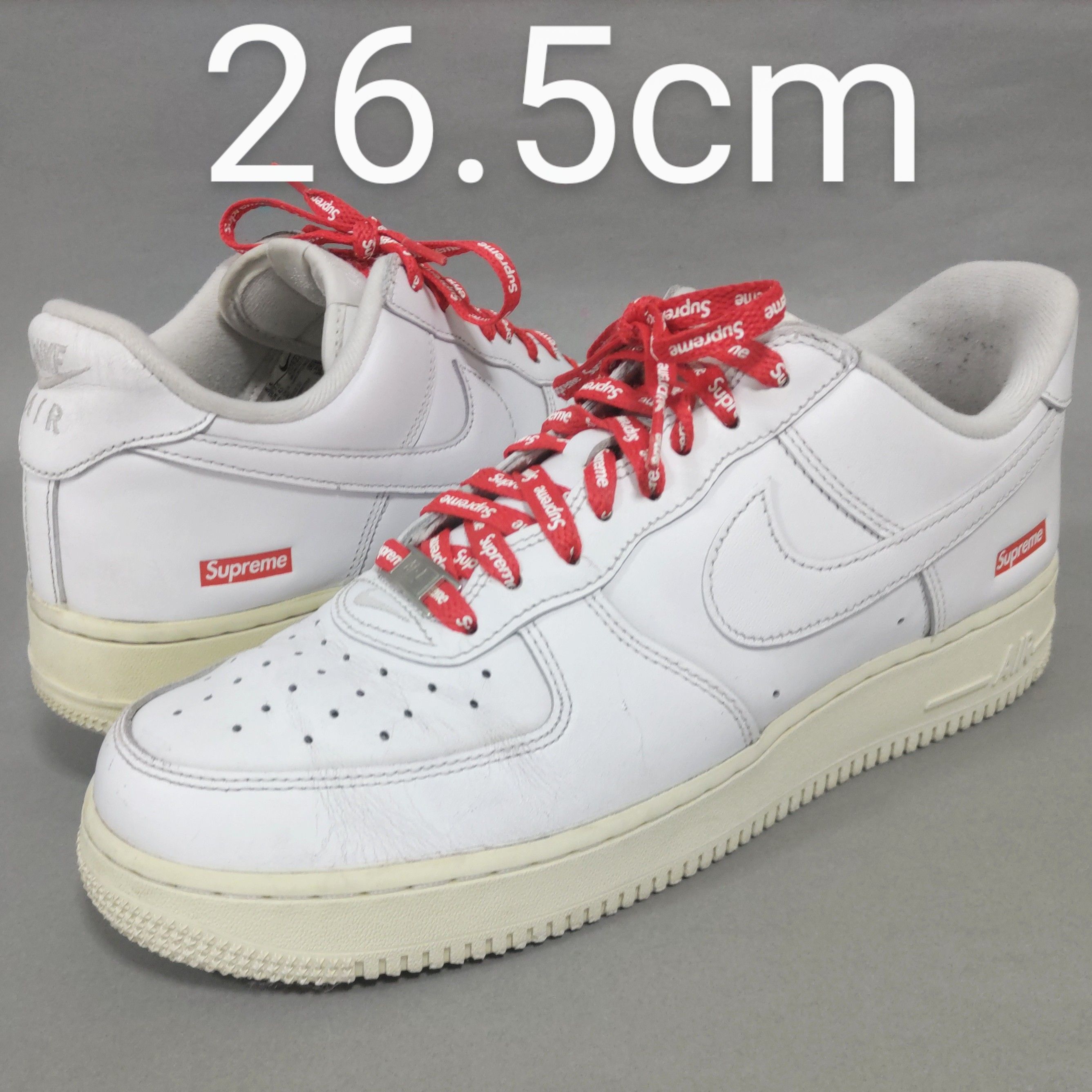 Supreme × Nike Air Force 1 Low "White"