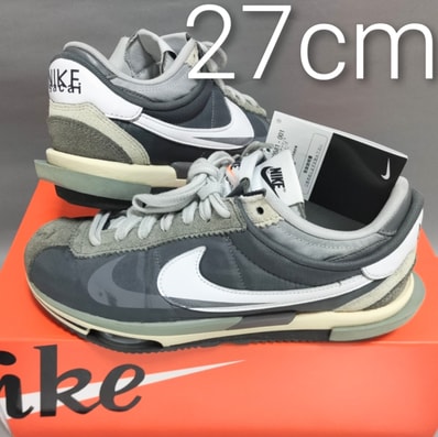 sacai × Nike Zoom Cortez "Iron Grey"