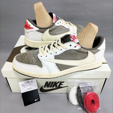 Travis Scott × Nike Air Jordan 1 Low OG SP "Reverse Mocha/Sail and Ridgerock"