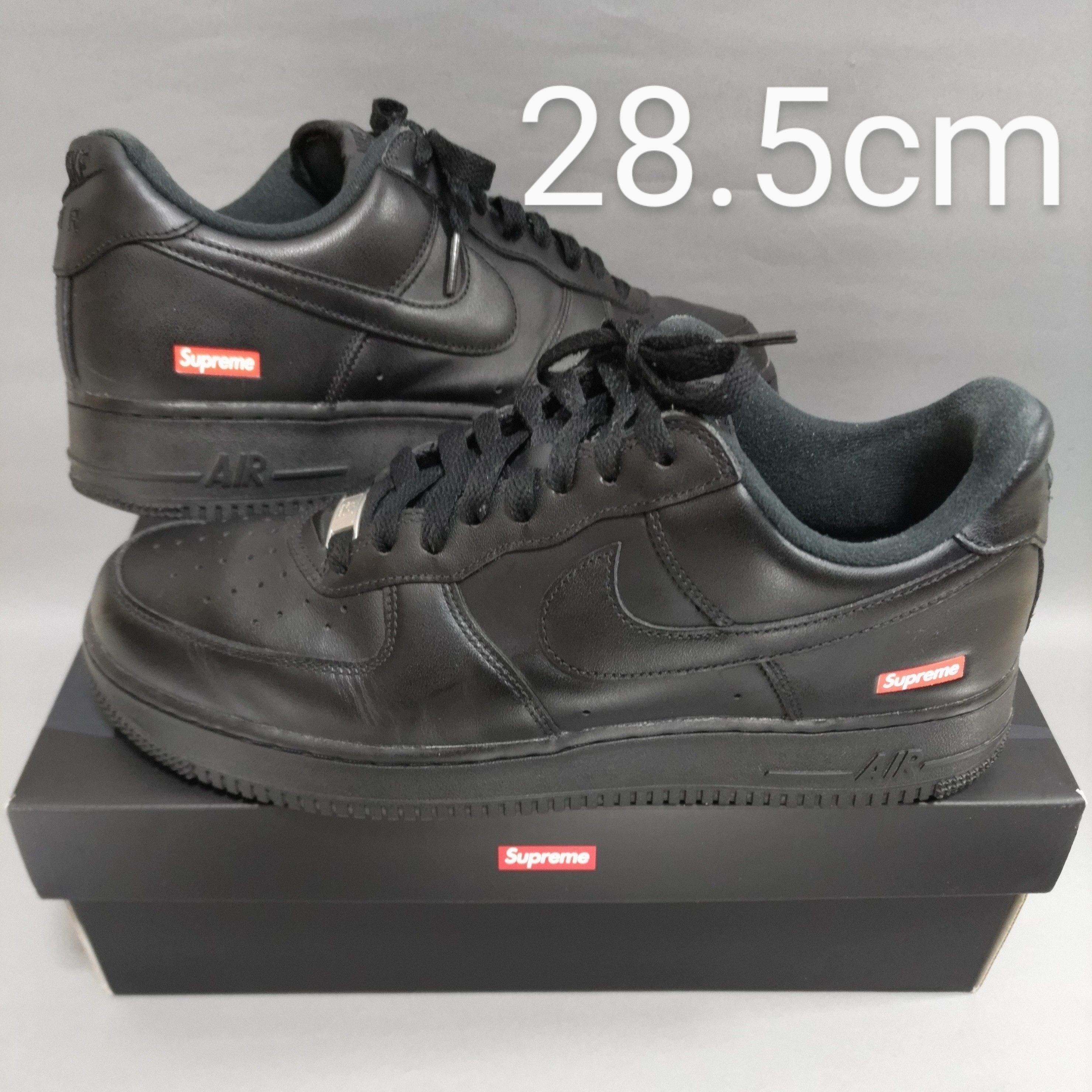Supreme × Nike Air Force 1 Low "Black"