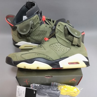 Travis Scott × Nike Air Jordan 6 Retro "Medium Olive"