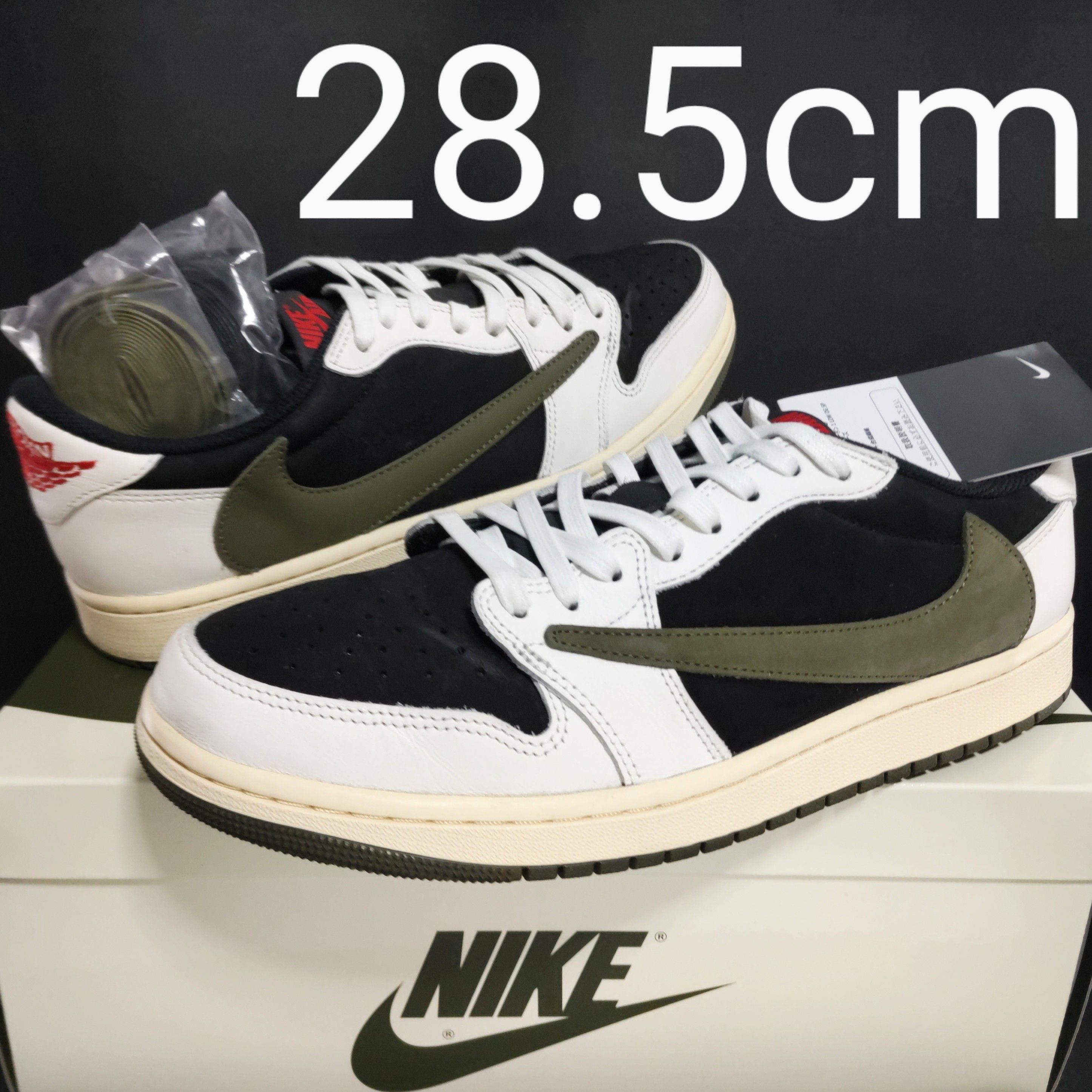 Travis Scott × Nike Women's Air Jordan 1 Low OG "Medium Olive"