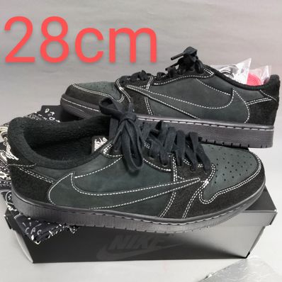 Travis Scott × Nike Air Jordan 1 Low OG SP "Black Phantom"