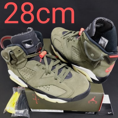 Travis Scott × Nike Air Jordan 6 Retro "Medium Olive"