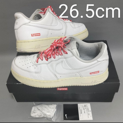 Supreme × Nike Air Force 1 Low "White"