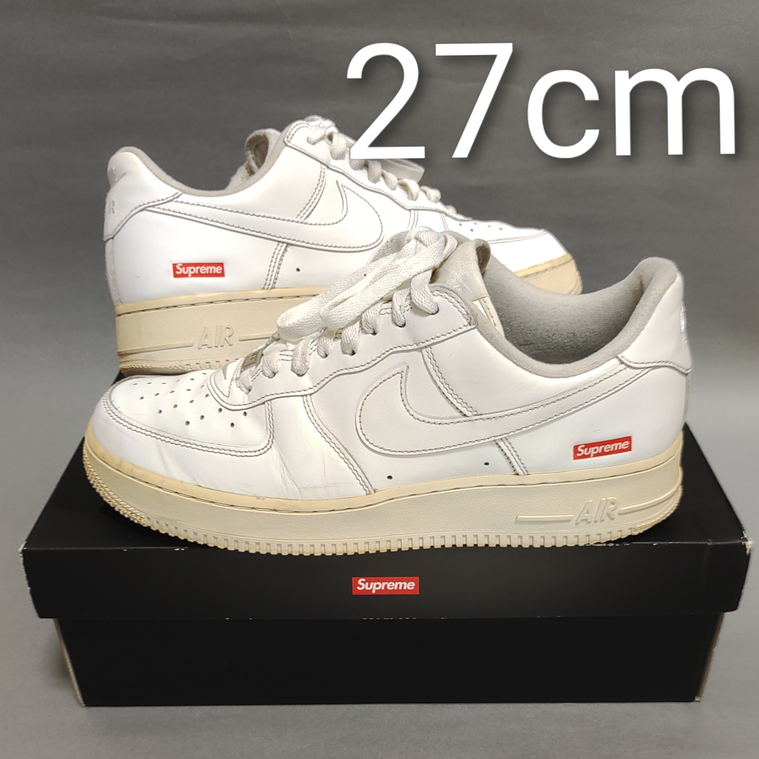 Supreme × Nike Air Force 1 Low "White"