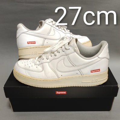 Supreme × Nike Air Force 1 Low "White"
