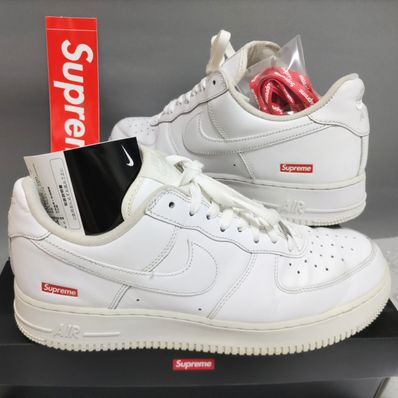 Supreme × Nike Air Force 1 Low "White"