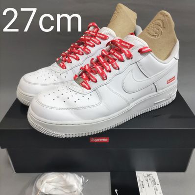 Supreme × Nike Air Force 1 Low "White"