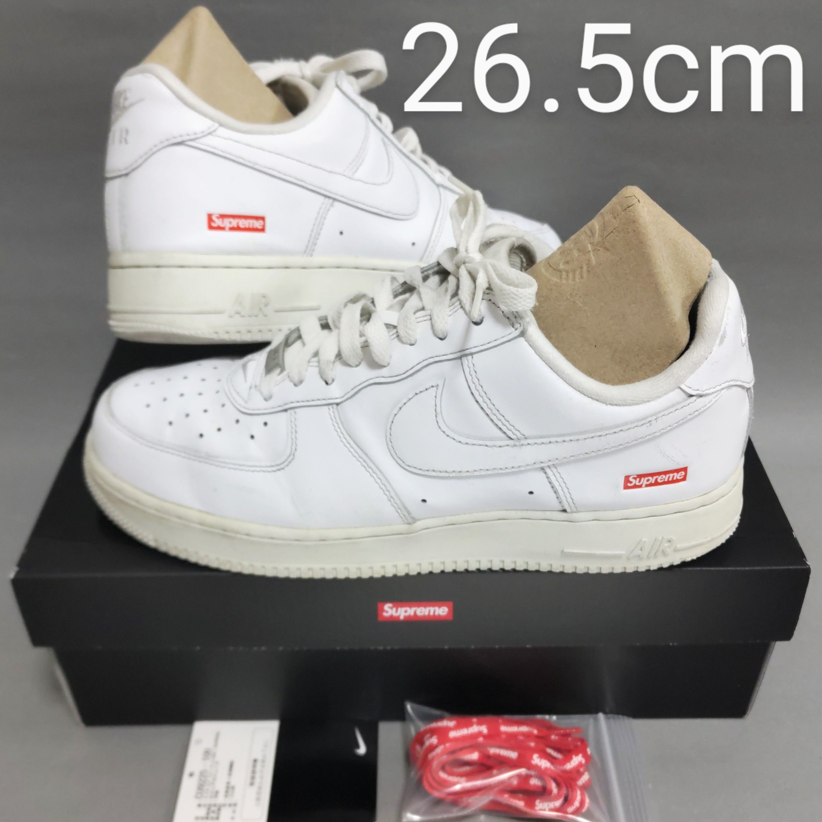 Supreme × Nike Air Force 1 Low "White"