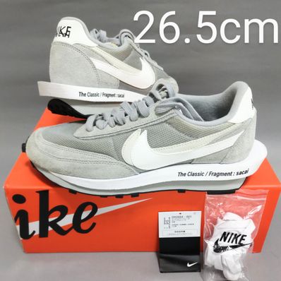 Fragment × sacai × Nike LD Waffle "Light Smoke Grey"