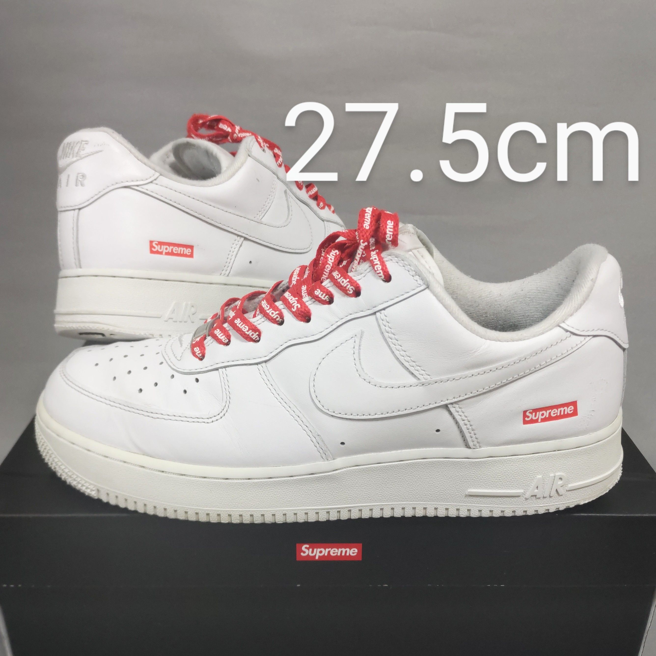 Supreme × Nike Air Force 1 Low "White"