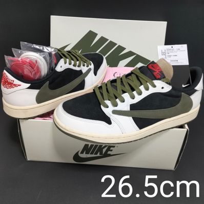 Travis Scott × Nike Women's Air Jordan 1 Low OG "Medium Olive"