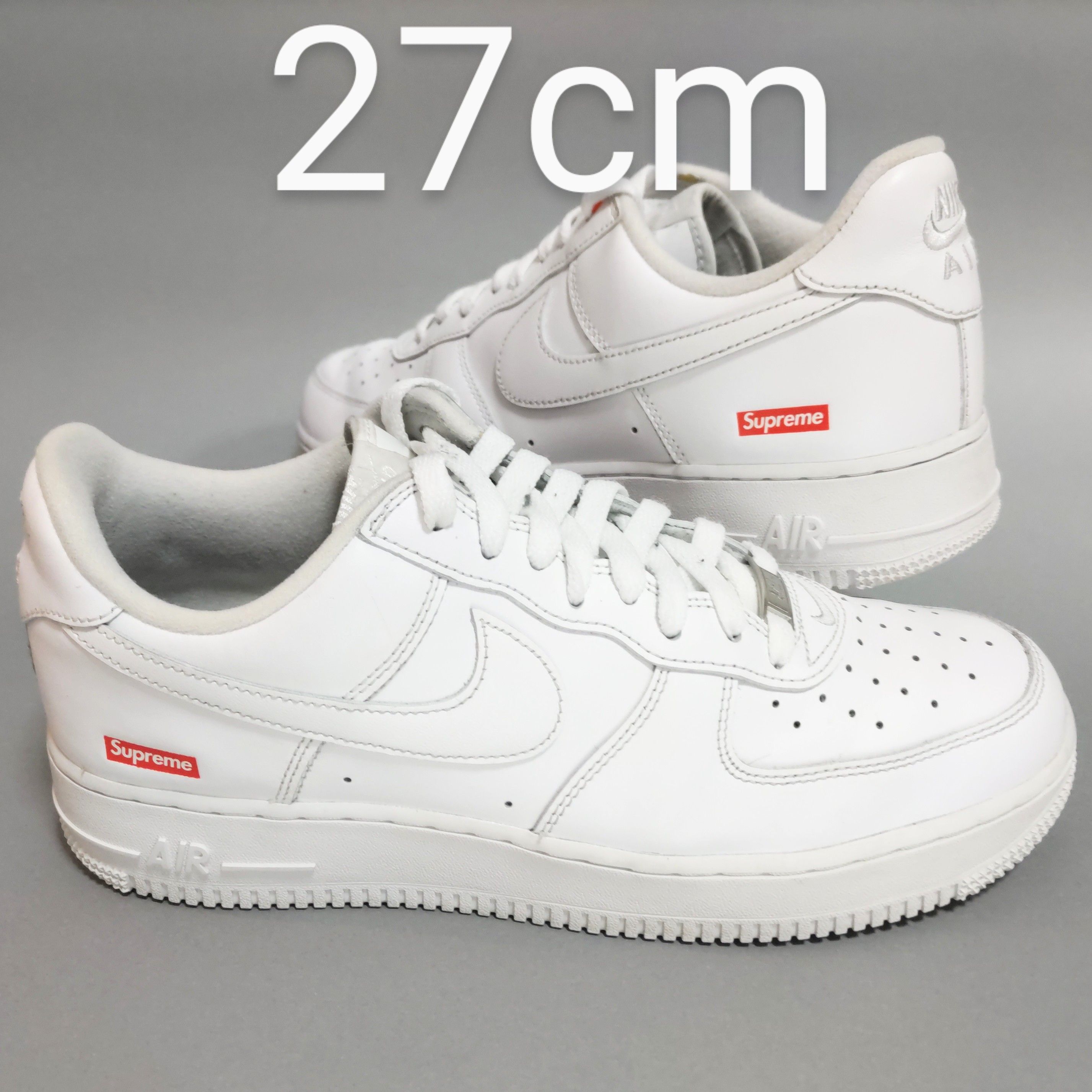 Supreme × Nike Air Force 1 Low "White"