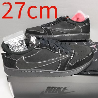 Travis Scott × Nike Air Jordan 1 Low OG SP "Black Phantom"
