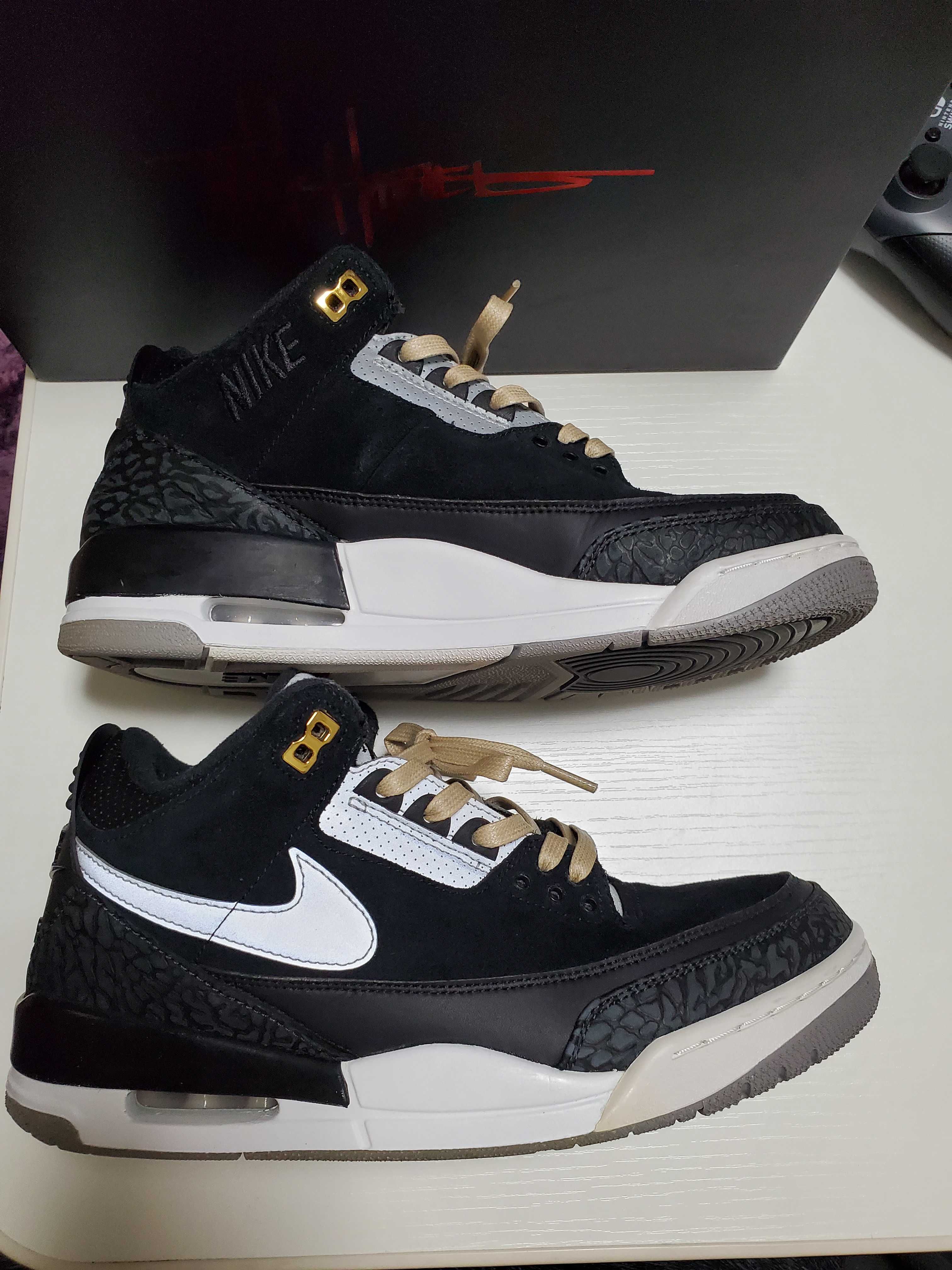 Nike Air Jordan 3 Retro Tinker "Black/Cement Grey"