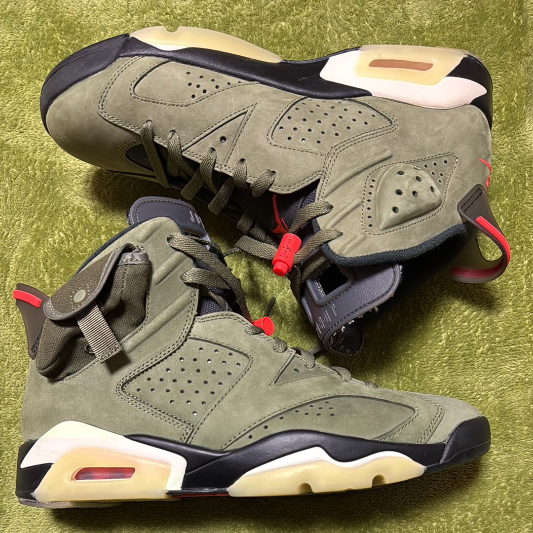 Travis Scott × Nike Air Jordan 6 Retro "Medium Olive"