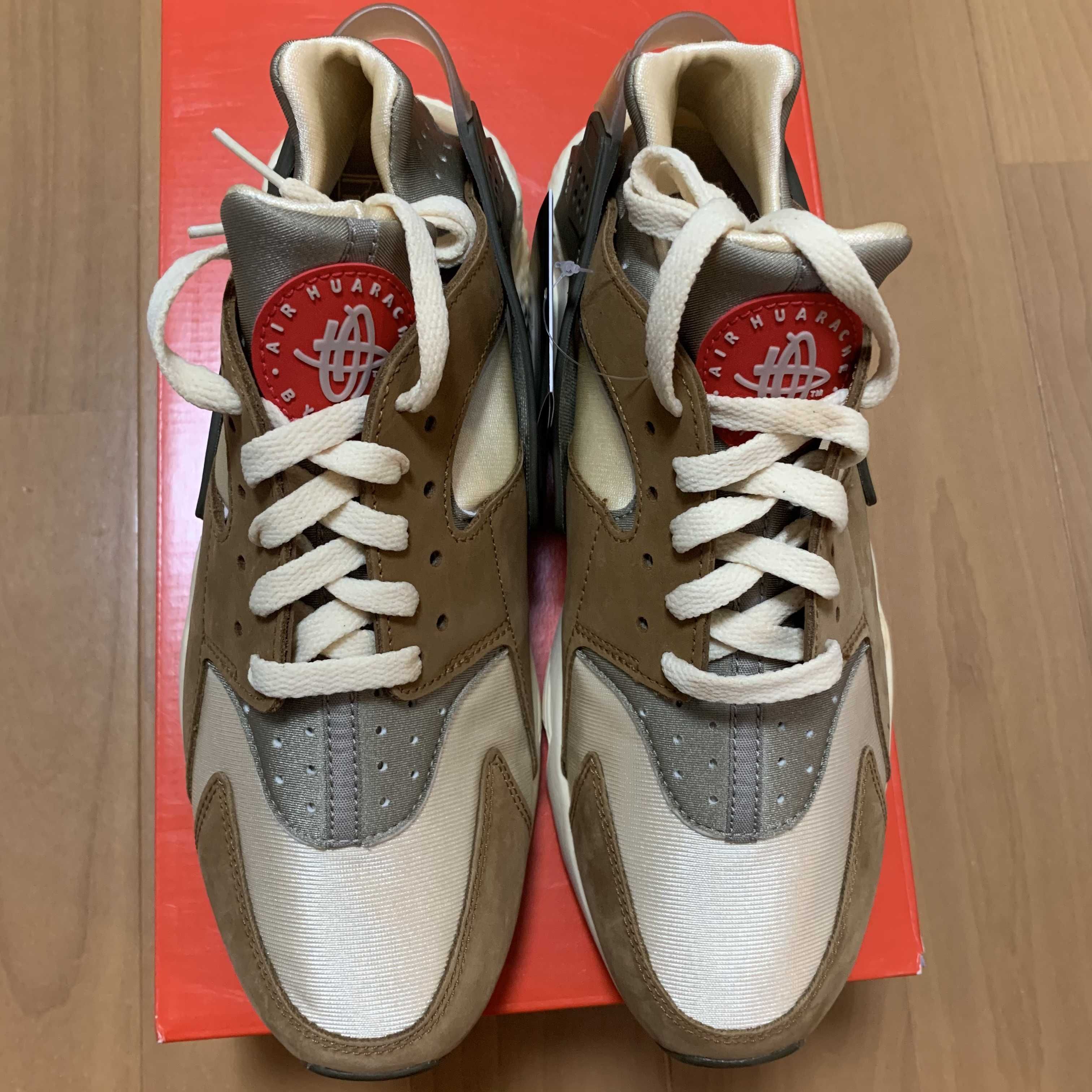 Stussy × Nike Air Huarache "Desert Oak"