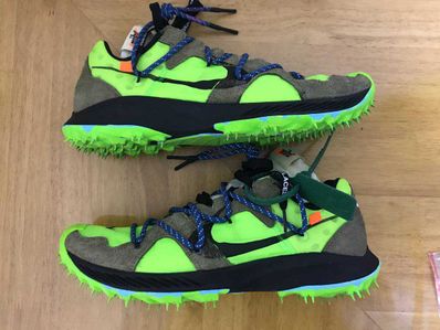 Off-White × Nike Women's Air Zoom Terra Kiger 5 "Green"