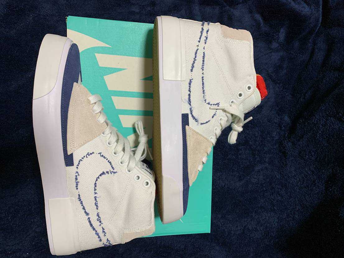 Nike SB Blazer Mid Edge "Hack Pack White"