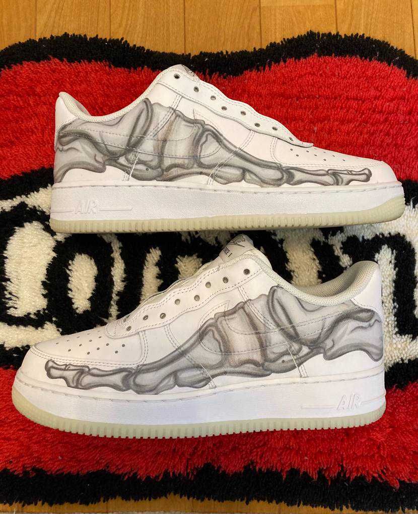Nike Air Force 1 Low "White Skeleton"
