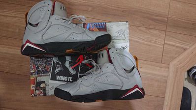 NIKE AIR JORDAN 7 REFLECTIVE CARDINAL