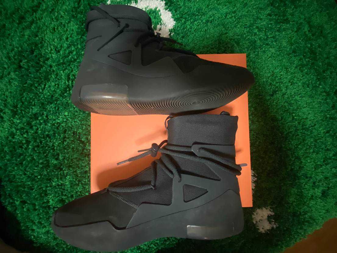 Fear Of God × Nike Air 1 "Triple Black"