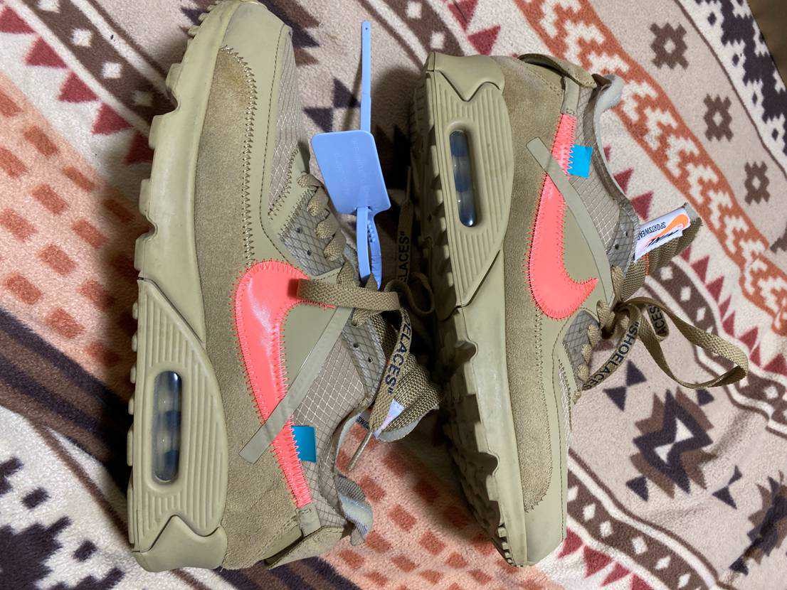 Off-White × Nike Air Max 90 "Desert Ore"