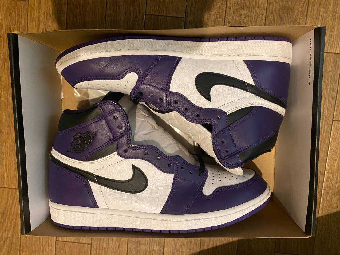 Nike Air Jordan 1 Retro High OG "Court Purple White/Black" (2020)   