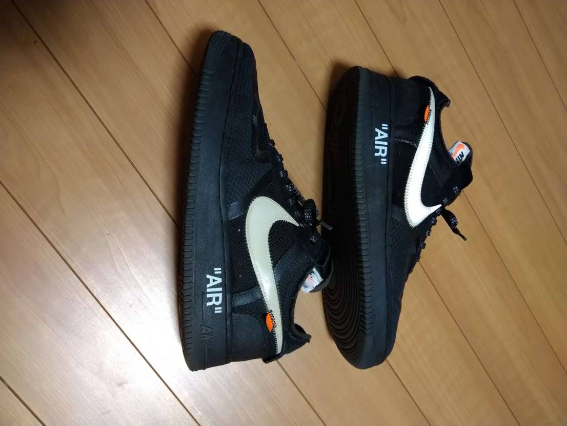 Off-White × Nike Air Force 1 Low "Black"