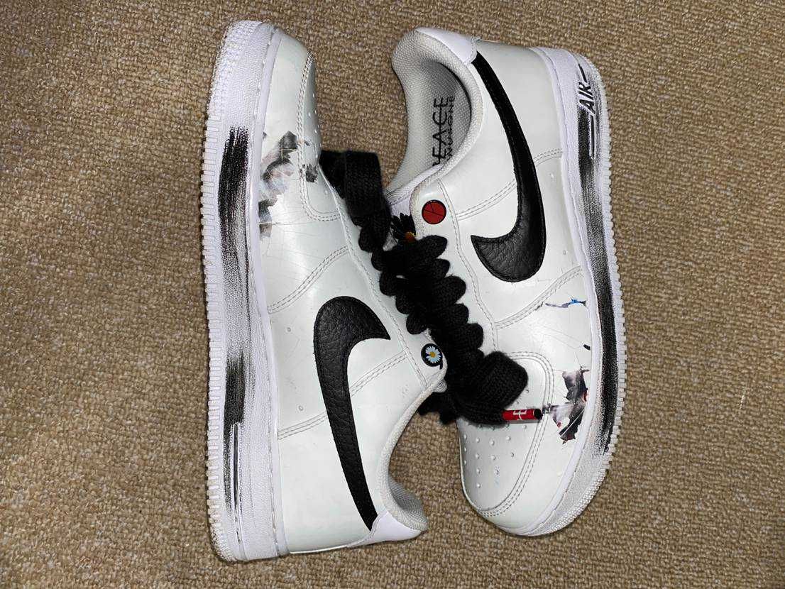 PEACEMINUSONE × Nike Air Force 1 Low "Para-noise/White/Black" / G-DRAGON