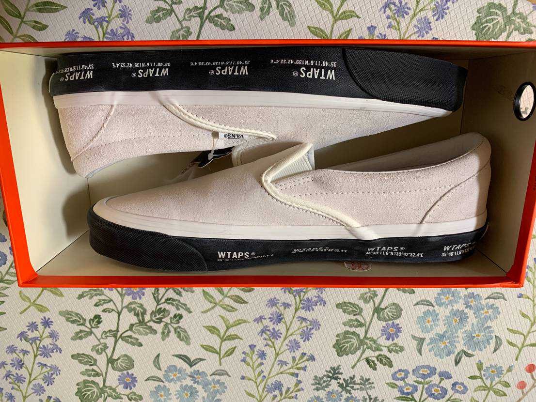 WTAPS × VANS OG Classic Slip-On LX "White"