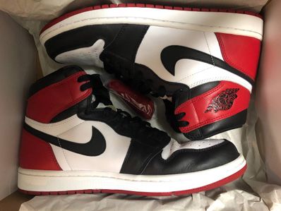 Nike Air Jordan 1 Retro High OG "Black Toe"(2016)