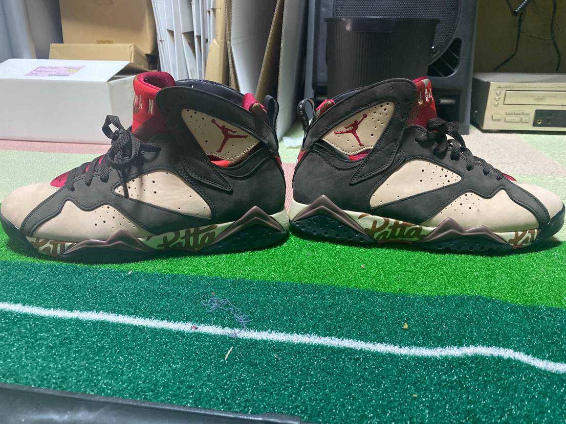 Patta × Nike Air Jordan 7 OG "Brown"