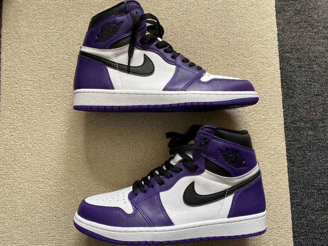 Nike Air Jordan 1 Retro High OG "Court Purple White/Black" (2020)   