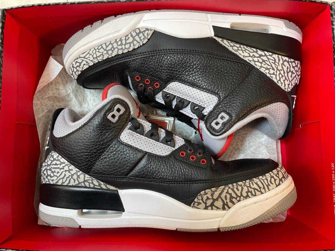 Nike Air Jordan 3 Retro OG "Black Cement" (2018)