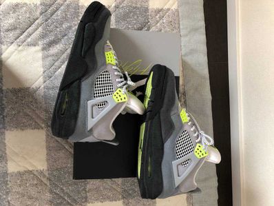 NIKE AIR JORDAN 4 RETRO LE "NEON"